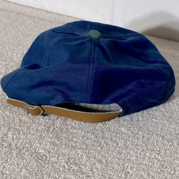 Vintage Hard Rock Cafe Skydome Green Faux Suede Brim Blue Hat - Picture 5 of 8